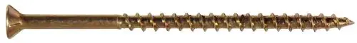 1 3/4 Inch Gold Wood Screws - 150 Pieces, Dual Torq Drive