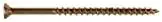 47406 8" X 1-3/4" All Purpose Wood Screw - Dual Torque Drive, 5-pound