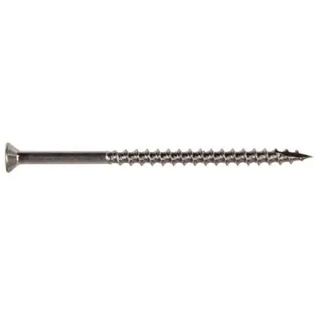 Stainless Steel Deck Screws 8 X 1-5/8 Inch Square Drive - 1 Pound