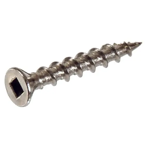 10 X 3 Inch Stainless Steel Square Drive Deck Screws - 1 Pound