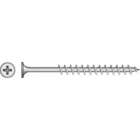 6 X 1.62 In. Phillips Drive Galvanized Deck Screw - Coarse Thread - 1 Lb Box