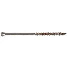 47910 8" X 1-5/8" Power Pro Stainless Steel Trim Screw Star Drive