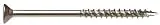 47921 8" X 1-3/4" Power Pro Stainless Steel Outdoor Wood Screw Star Drive