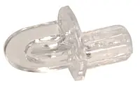 The Hillman Group 15-pack 1/4-in White Square Shelving Hardware
