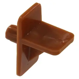 The Hillman Group 15-pack 1/4-in Brown Square Shelving Hardware