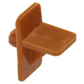 The Hillman Group 15-pack 1/4-in Tan Square Shelving Hardware