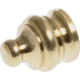 The Hillman Group 5-pack Brass Lamp Finial