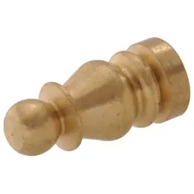 The Hillman Group 5-pack Brass Lamp Finial