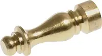 The Hillman Group 5-pack Brass Lamp Finial