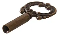 The Hillman Group 5-pack Antique Brass Lamp Key