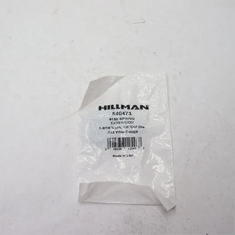 158 Hillman Extension Spring - Durable And Versatile Hardware Solution