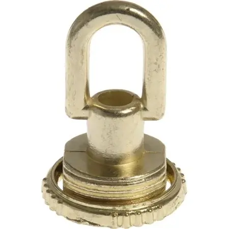 The Hillman Group 3-pack Brass Lamp Screw Collar