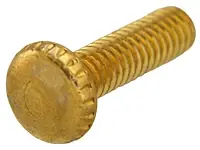Brass Knurled Head Screws 8-32 X 1/2 Inch - Model 54066-a