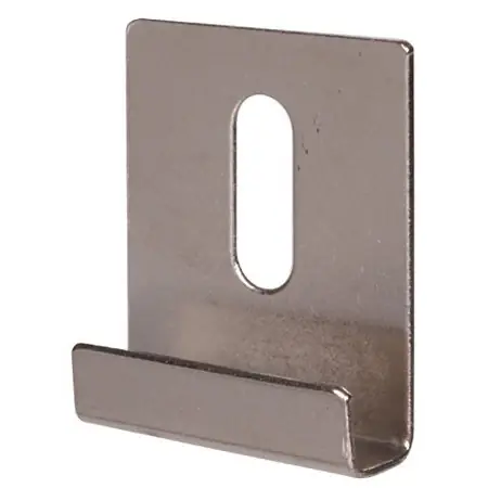 The Hillman Group 54117 Channel Wide Mirror Clip, 1/4 By 1-1/4-inch, 15-pack