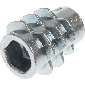 The Hillman Group 12-count 8 X 0.39-in Zinc-plated Standard (sae) Screw In Insert Nuts