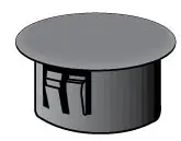 The Hillman Group 58124 3/16-inch Black Nylon Hole Plug, 20-pack