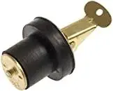 The Hillman Group 58263 Drain Plug, 11/16-3/4-inch, 2-pack