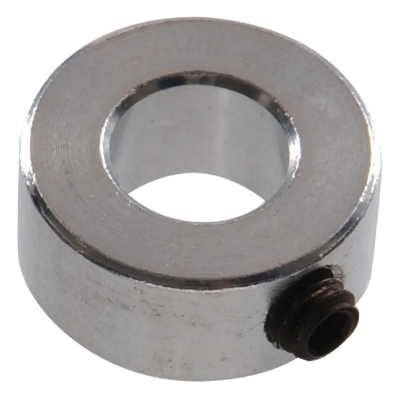 3/8 In. I.d. X 3/4 In. O.d. X 3/8 In. W Shaft Collar - Metallic