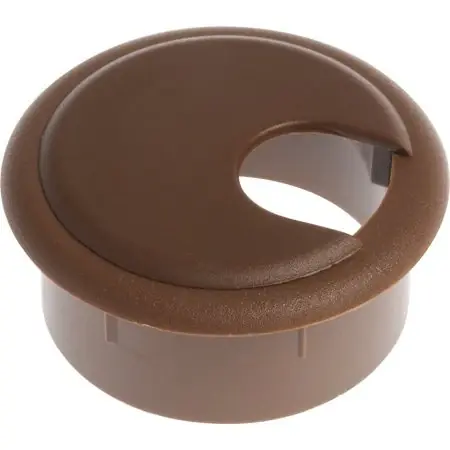 The Hillman Group 2-pack 2-1/2-in Plastic Desk Grommets