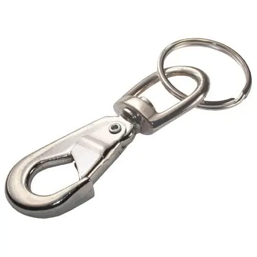 Fhp Concrete Split Ring Key Holder – 1‑1/4" Spring Steel, Assorted Colors