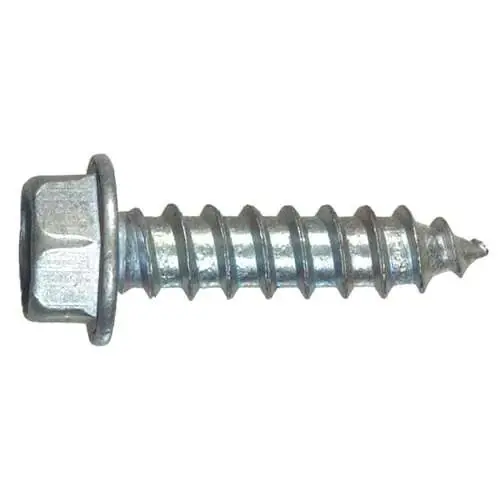 5/16" X 1-1/4" Hex Head Sheet Metal Tap Screws - 100 Count
