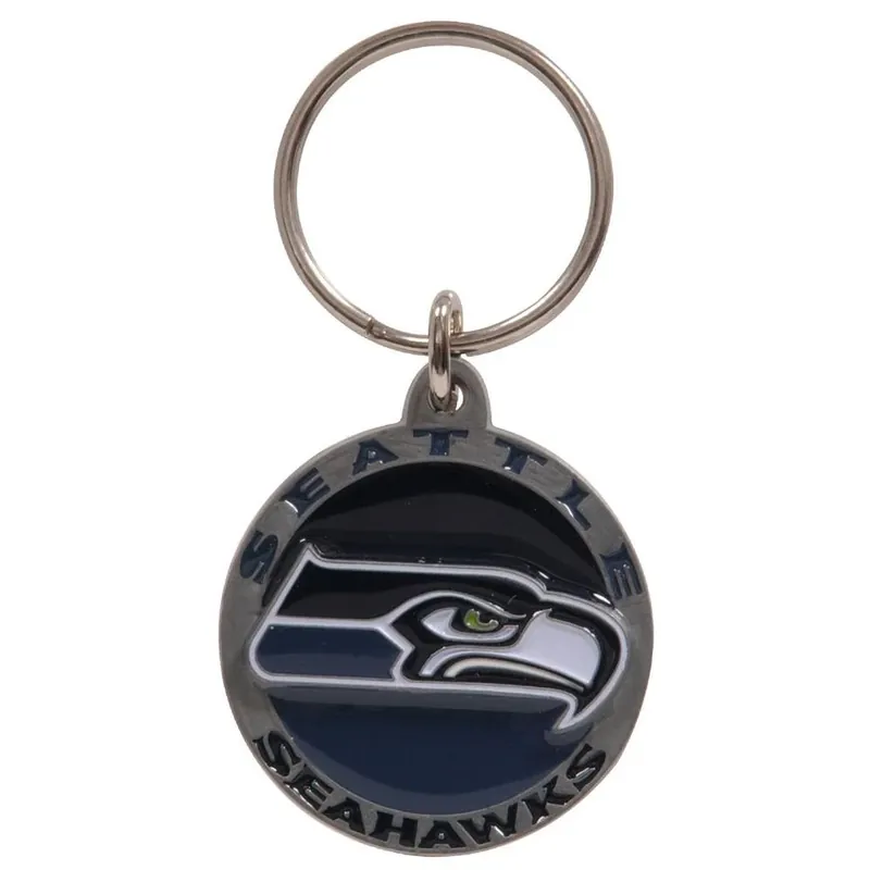 Seattle Seahawks Nfl Keychain - Durable Metal Design, Model 710879