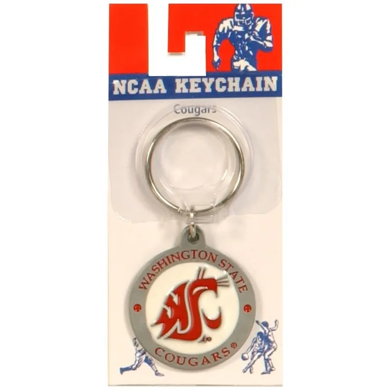711205 Ncaa Sports Keychain - Washington State - 3 Piece