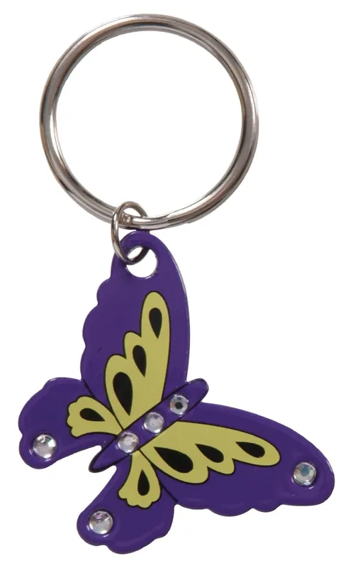 Diva Butterfly Keychain Set - 3 Pieces, Model 711396