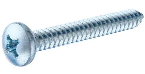 No. 14 X 1/2 In. L Phillips Pan Head Sheet Metal Screws 100 Pk
