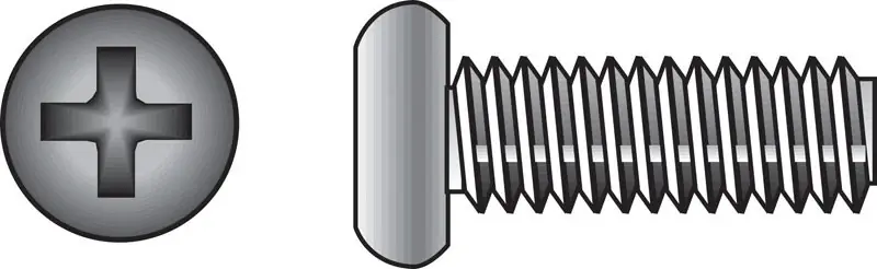 No. 6-32 X 3/8 In. 31 L Phillips Pan Head Stainless Steel Machine Screws 100 Pk