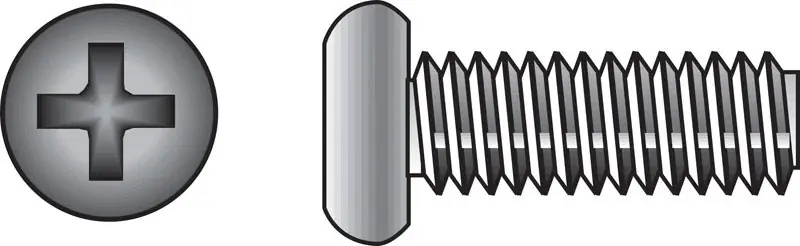 No. 1/4-20 In. X 3 In. L Phillips Flat Head Stainless Steel Machine Screws 50 Pk