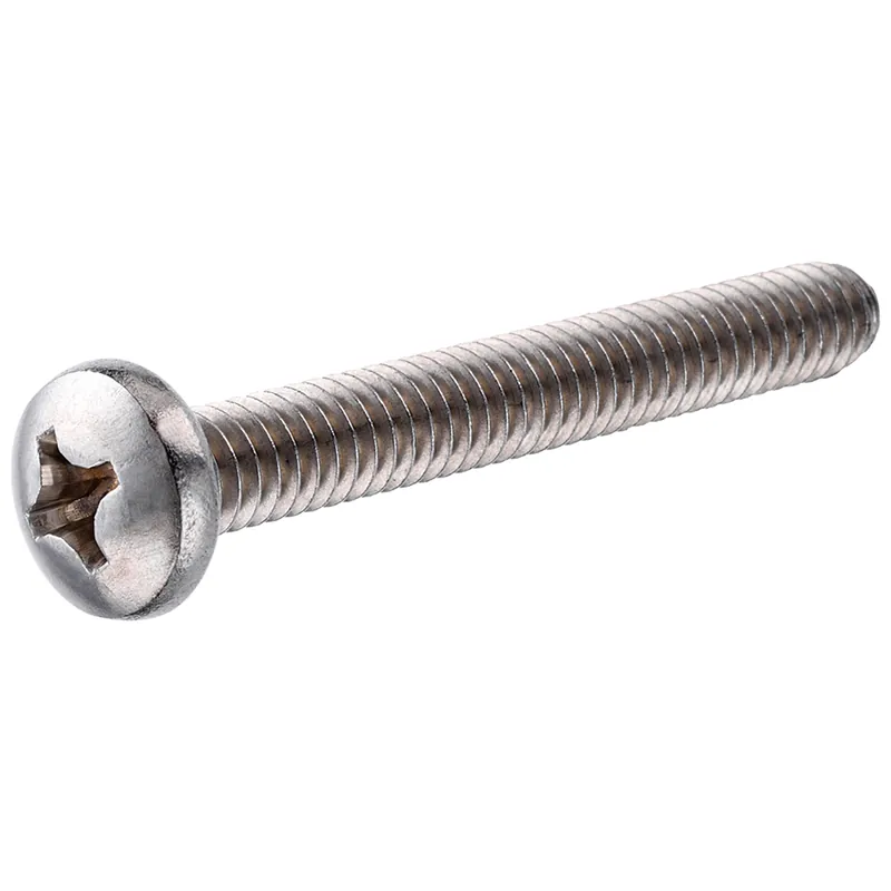 1/4-20 X 4" Phillips Head Screws - 18-8 Grade, 50 Pack