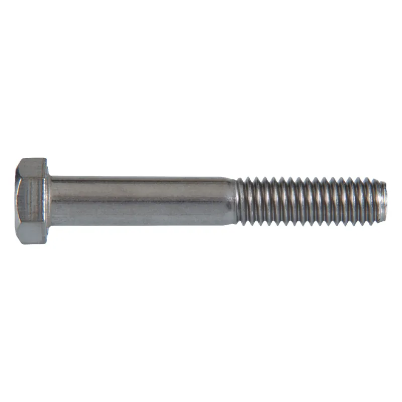 7/16 In. D X 1-1/2 In. L Stainless Steel Hex Head Cap Screw 1 Pk