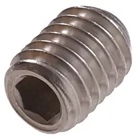 Socket Head Set Screw 10-32 X 1/4 Inch - Plain Finish