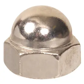 The Hillman Group 14-count 8 Nickel Standard (sae) Cap Nuts