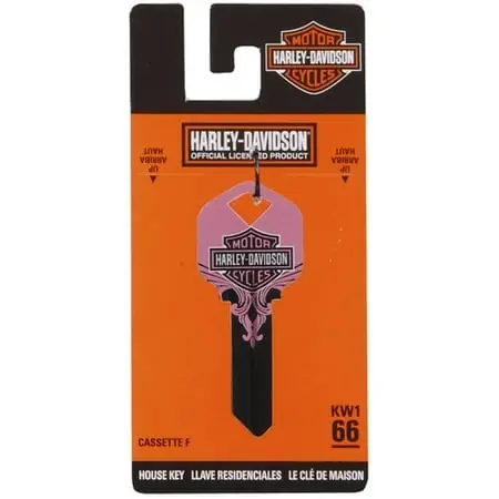 Pink Key Blank 66 Kw1 For Motorcycles And Accessories