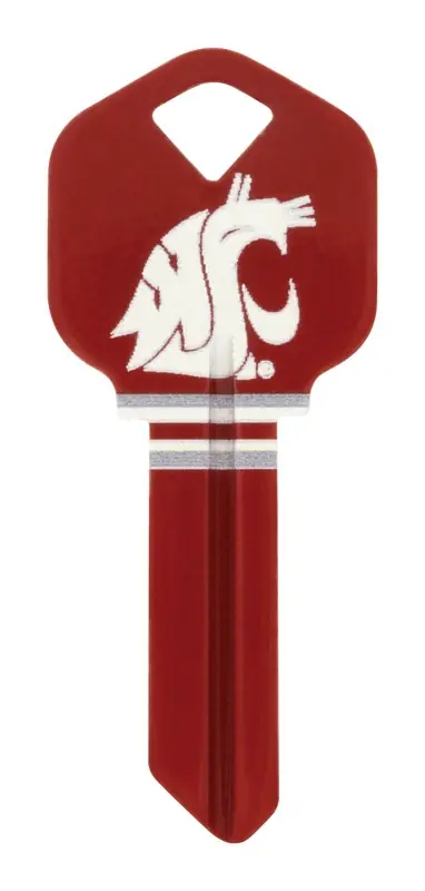 Fanatix Washington State Cougars Brass House/entry Key Blank