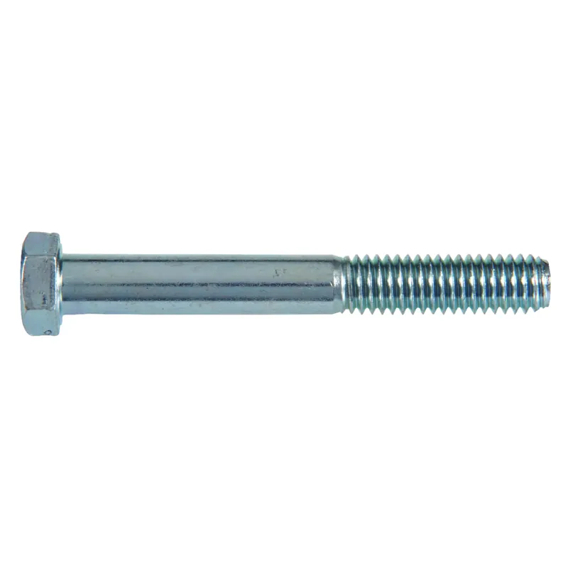 M8-1.25 Mm D X 45 Mm L Heat Treated Steel Hex Head Cap Screw 1 Pk