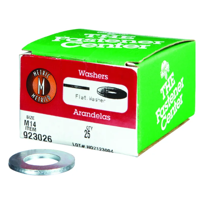 Hillman Zinc-plated Steel M14 Mm Flat Washer 25 Pk