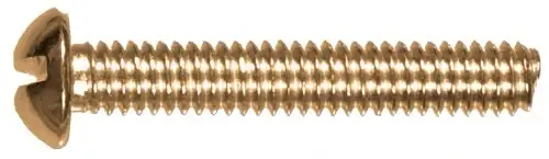 Brass 12-24x1 Machine Screw - Durable And Versatile Fastening Solution