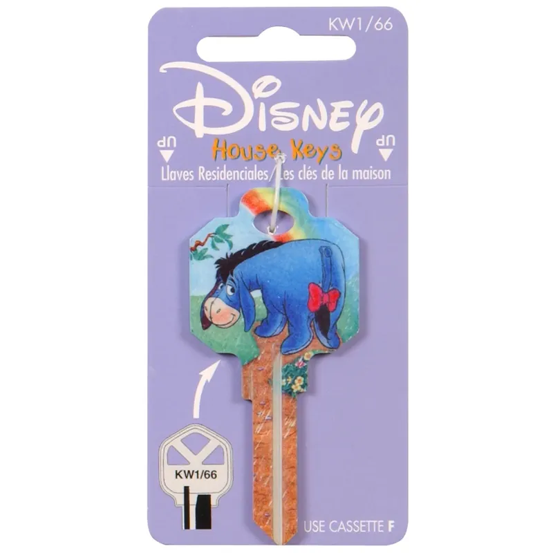 The Hillman Group 66 Disney Eeyore Key Blank For Home And Office Use