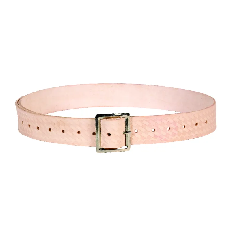 Embossed Leather Work Belt, 1-3/4" Wide, Fits Waist Sizes 29" To 46"