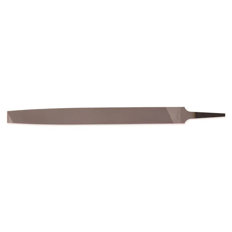 Nicholson Single Cut Bastard Mill File, Red Handle, 10 In.