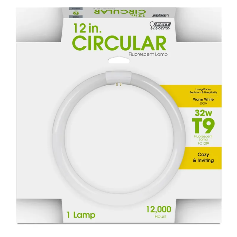 Legacy Bulbs 32 W T9 11.9 In. D X 11.9 In. L Circline Fluorescent Bulb Warm White Circular 3000
