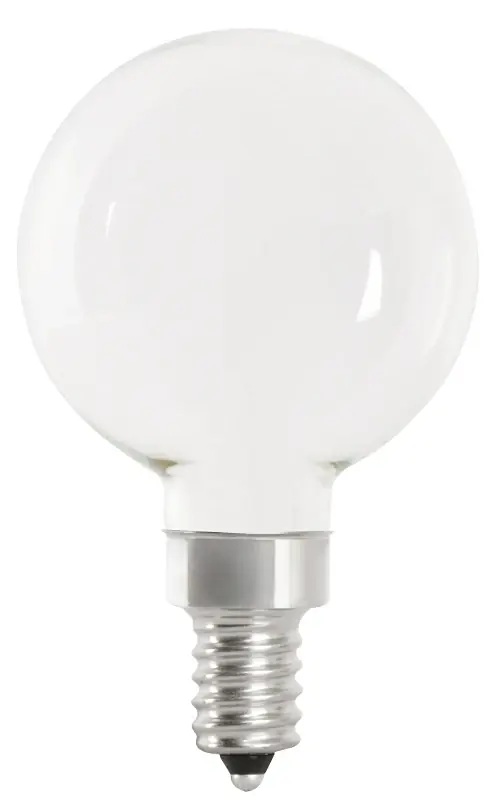 G16.5 E12 (candelabra) Led Bulb Soft White 60 Watt Equivalence 2 Pk