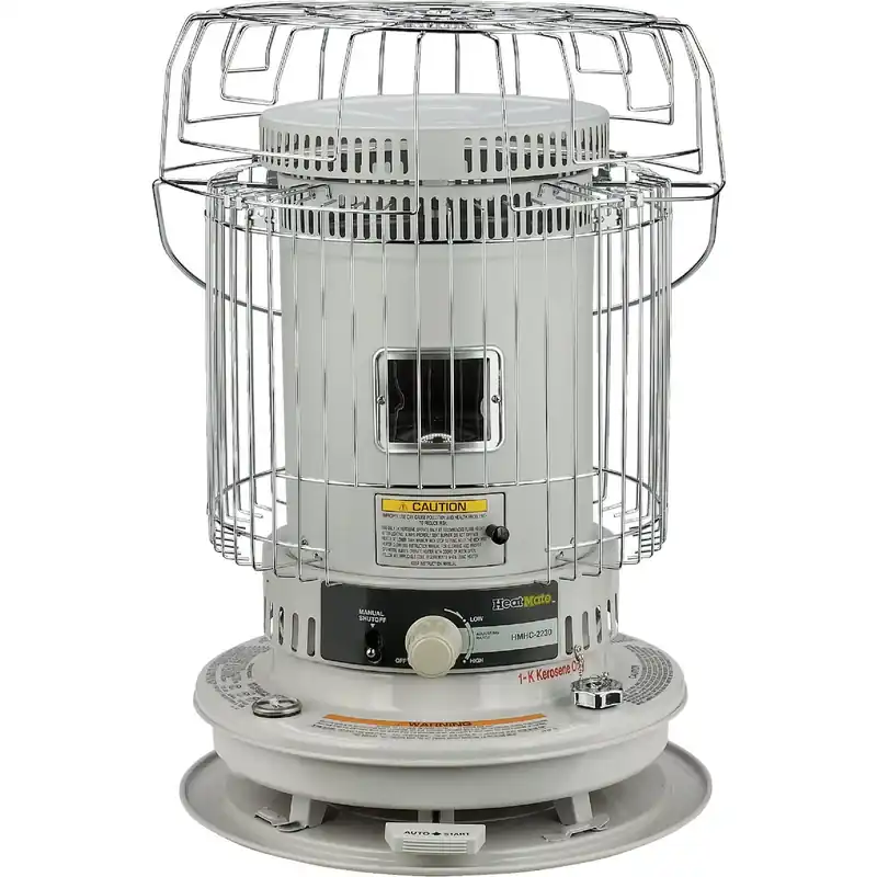 22,300 Btu Convection Kerosene Heater With 1.9 Gallon Tank Capacity