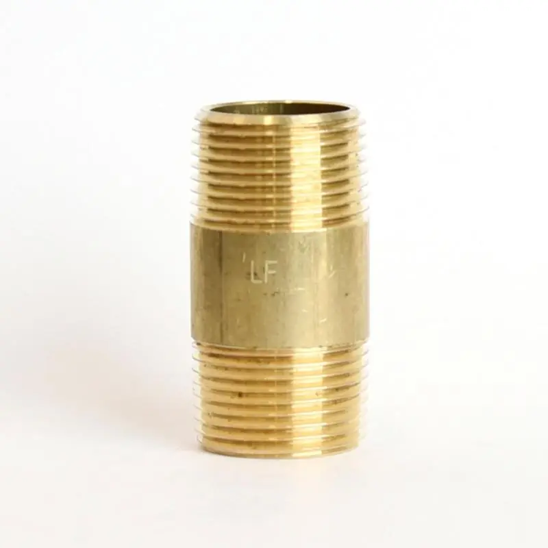 3/4 In. Mpt X 3/4 In. D Mpt Red Brass Nipple 2 In. Length