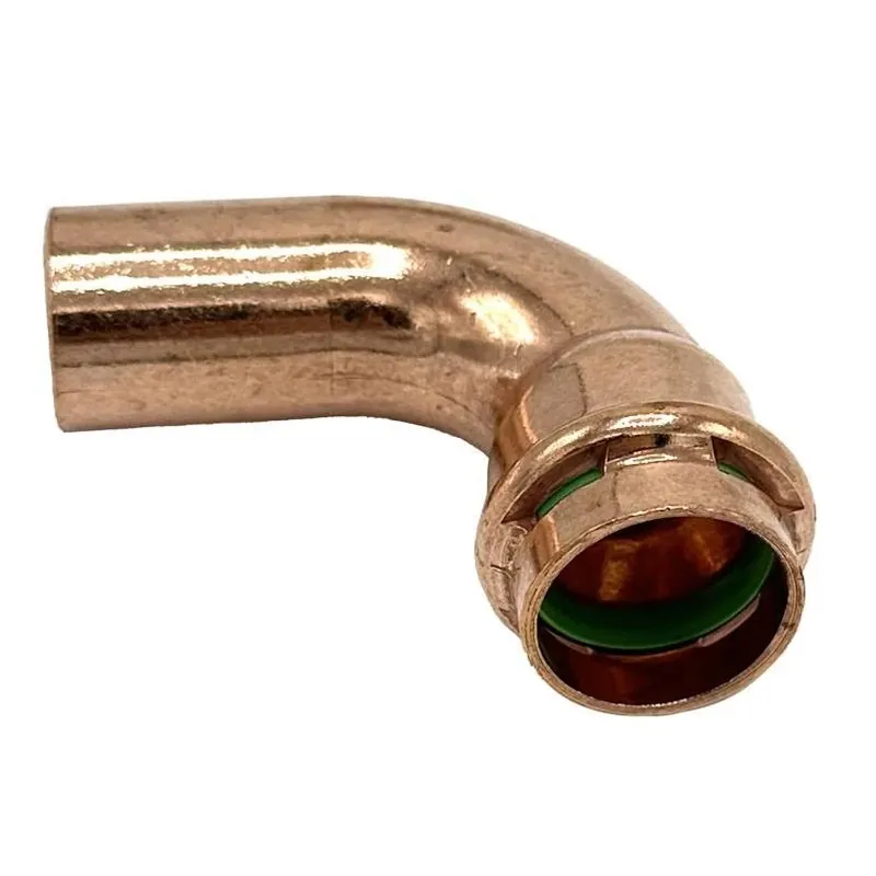 1/2" Copper Press‑fit 90° Street Elbow
