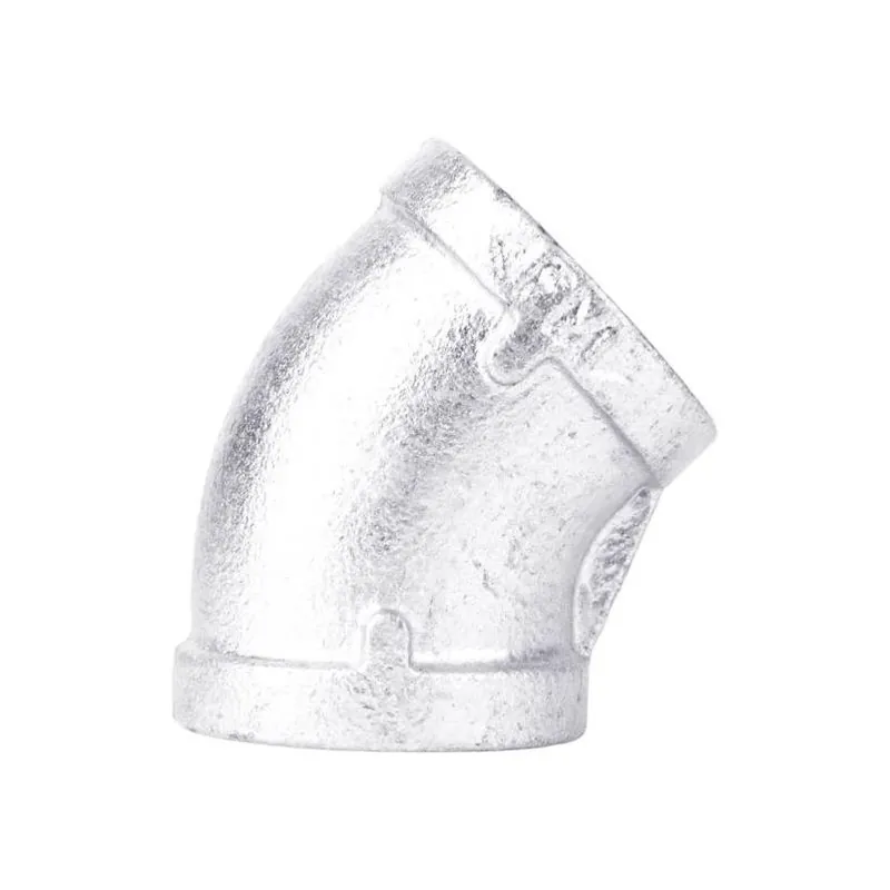 Stz Industries 1/2 In. Fip Each X 1/2 In. D Fip Galvanized Malleable Iron 45 Degree Elbow