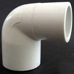 035544 90 Degree Pipe Street Elbow, 1/2 Inch, Spigot X Socket, Schedule 40, Pvc